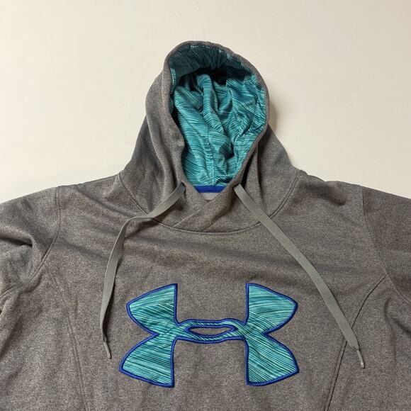 Under Armour Hoodie Storm Semi-Fitted Cold Gear Women's Sz. S - Picture 3 of 10